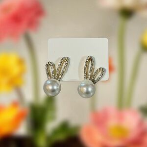 Bunny Ear Stud Earrings
